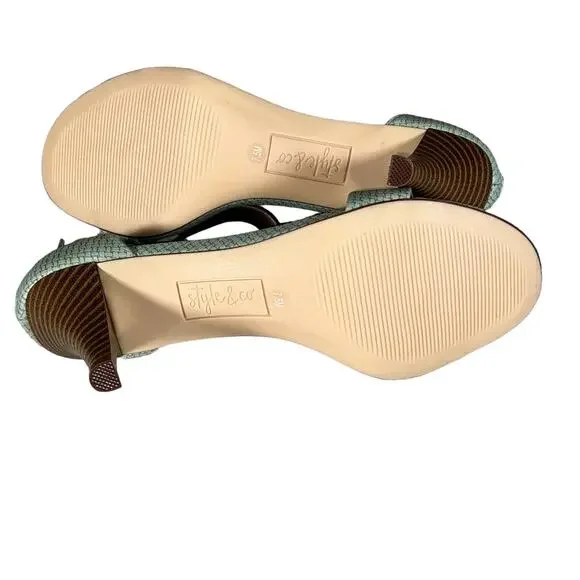 Paycee Two-Piece Dress Sandals size 7.5 New in Box - Picture 5 of 5